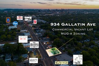 Plus de détails pour 934 Gallatin Ave, Nashville, TN - Terrain à vendre