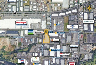 12100 SE Jennifer St, Clackamas, OR - VUE AÉRIENNE  vue de carte
