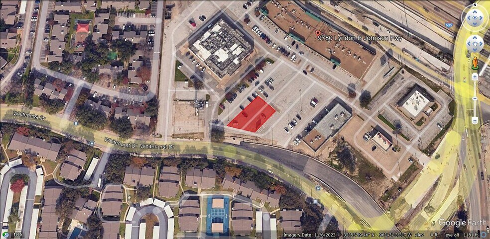 10050 Whitehurst Dr, Dallas, TX à vendre - Photo principale – Image 1 sur 1