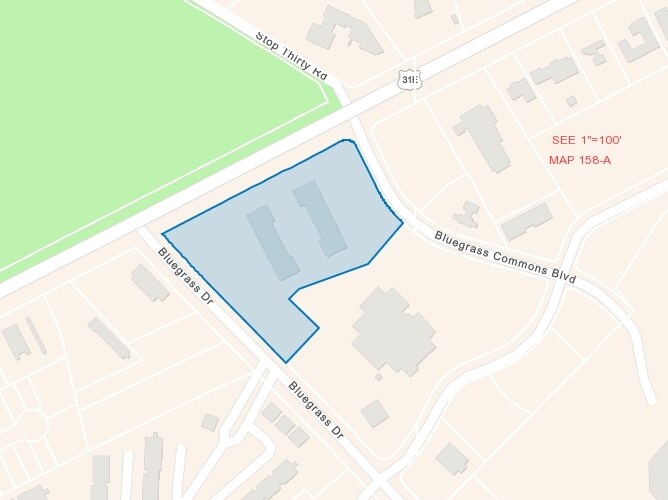 100 Bluegrass Commons Blvd, Hendersonville, TN à louer - Plan cadastral – Image 2 sur 8