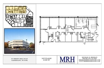 50 Cherry Hill Rd, Parsippany, NJ à louer Plan d’étage– Image 1 sur 1