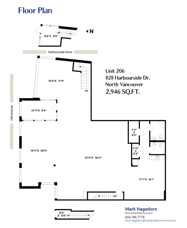 828 Harbourside Dr, North Vancouver, BC V7P 3R9 - Lot 206 -  - Plan d’étage - Image 1 of 5