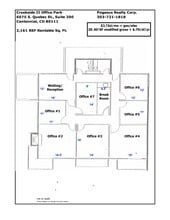 6053-6099 S Quebec St, Englewood, CO à louer Plan d’étage– Image 1 sur 3