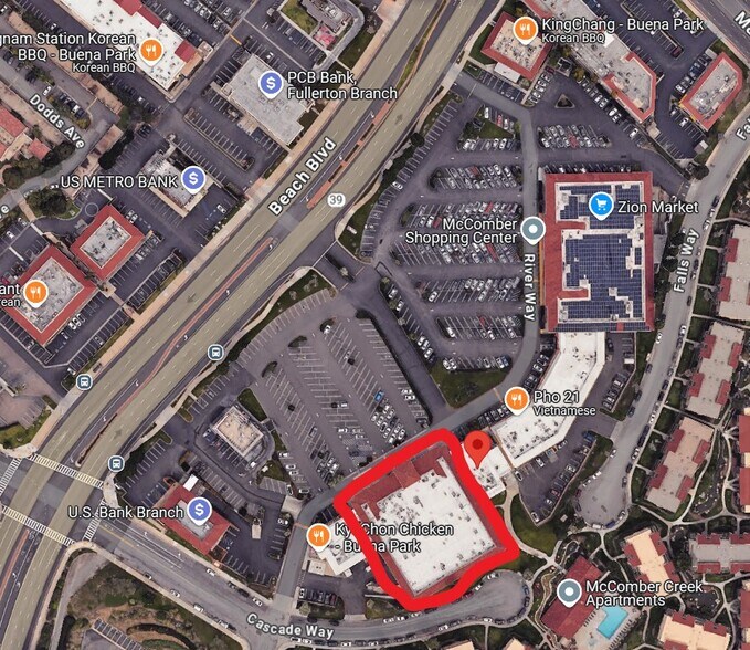 5450 Beach Blvd, Buena Park, CA à louer - Photo de l’immeuble – Image 3 sur 4
