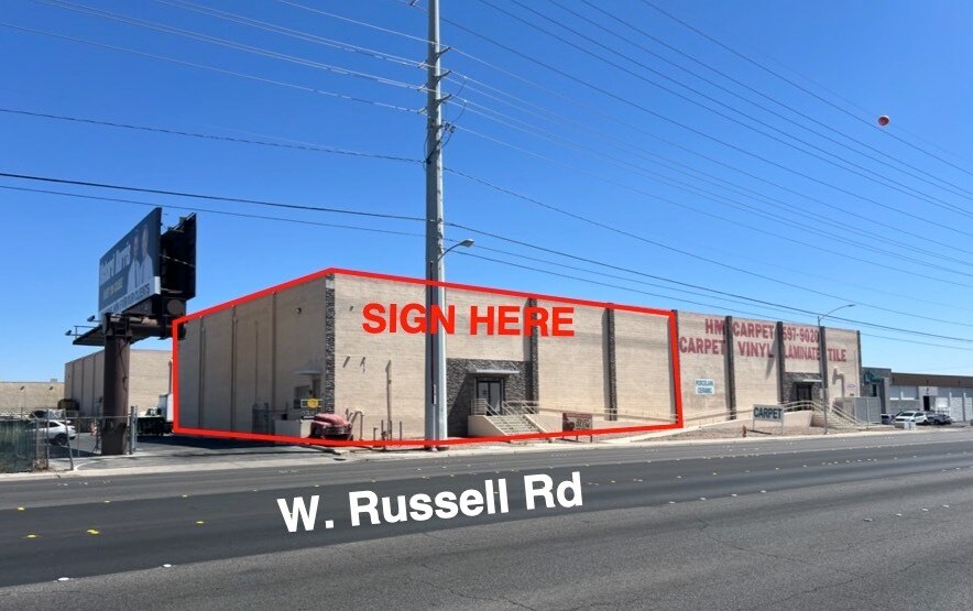 4700 W Russell Rd, Las Vegas, NV à louer - Photo de l’immeuble – Image 1 sur 7