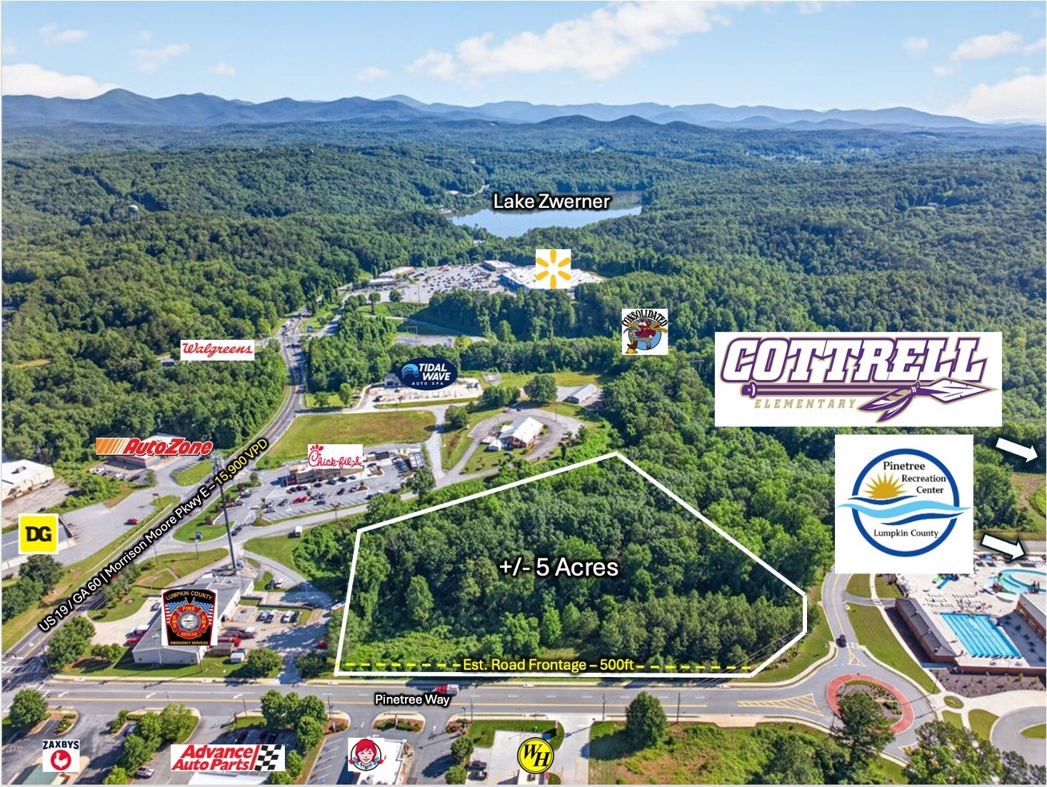 0 Pinetree Way, Dahlonega, GA à vendre Photo de l’immeuble– Image 1 sur 11