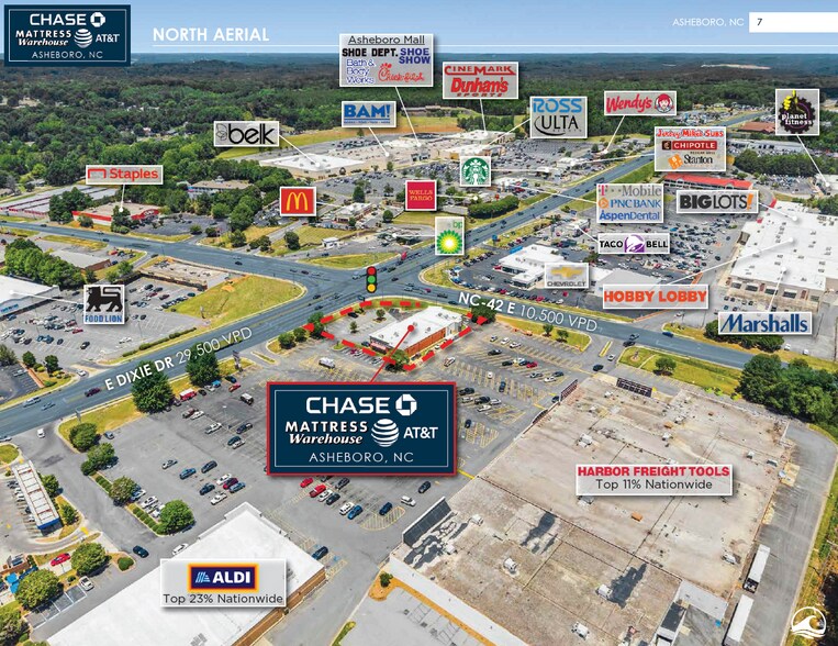 1334 E Dixie Dr, Asheboro, NC à vendre - Photo de l’immeuble – Image 3 sur 5