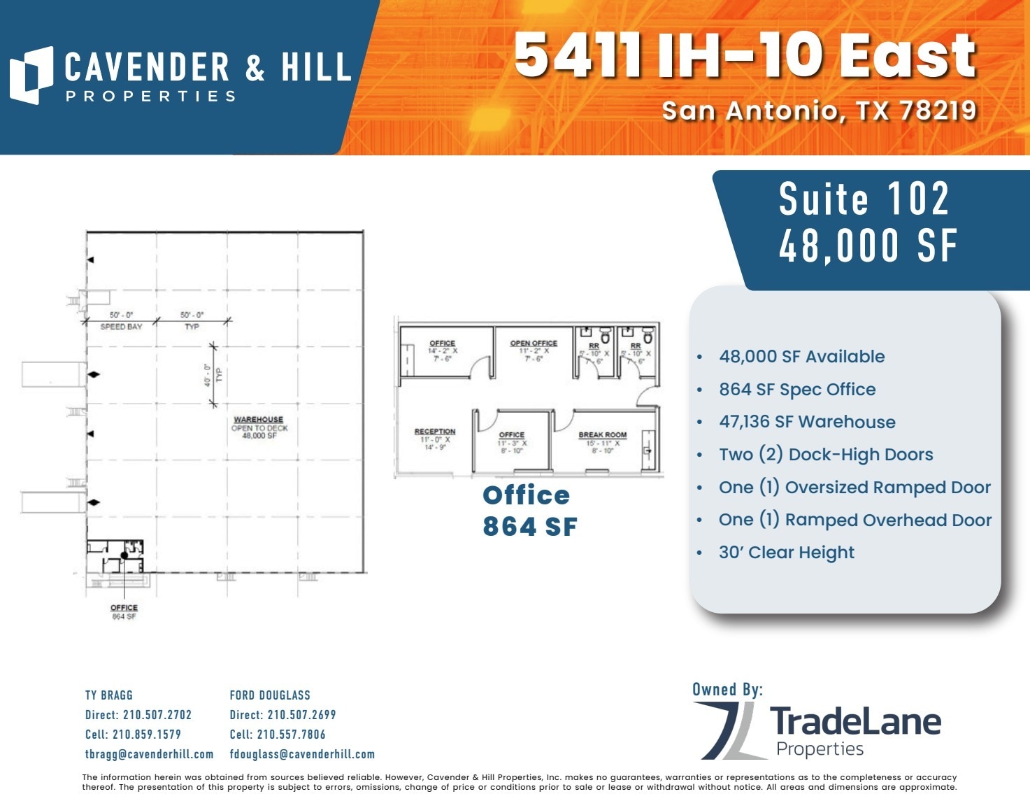 5411 IH-10, San Antonio, TX à louer Plan d’étage– Image 1 sur 1