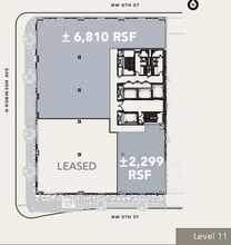 600 N Robinson Ave, Oklahoma City, OK à louer Plan d’étage– Image 1 sur 1