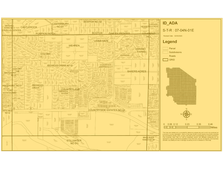 2505 W State St, Eagle, ID à vendre - Plan cadastral – Image 3 sur 3