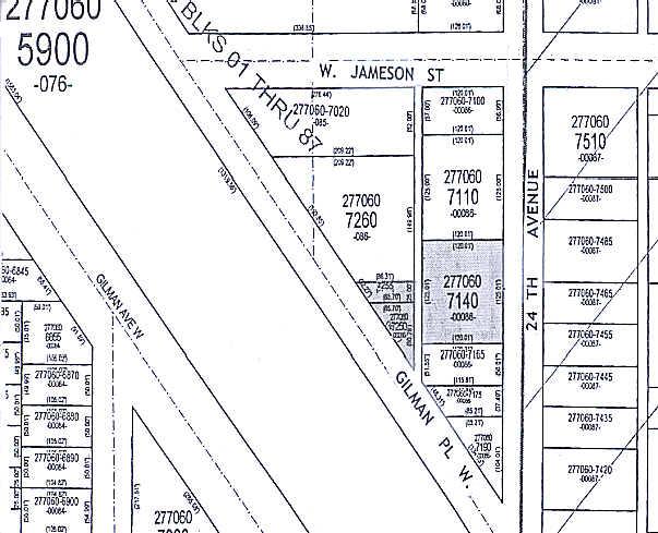 4237 24th Ave W, Seattle, WA à louer - Plan cadastral – Image 3 sur 3