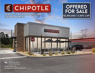 Plus de détails pour 2098 US Highway 17, Richmond Hill, GA - Local commercial à vendre