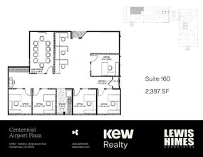 12150-12200 E Briarwood Ave, Centennial, CO à louer Plan de site– Image 1 sur 14