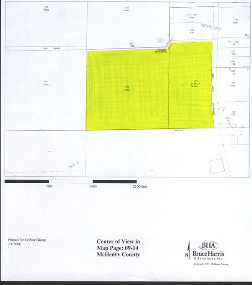 SWC Route 31 & Alexander Drive, Johnsburg, IL à vendre - Plan cadastral – Image 3 sur 3