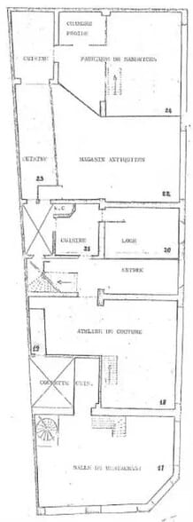 Rue Du Trésor, Paris à louer - Plan d’étage – Image 2 sur 3