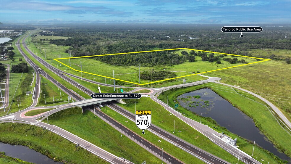 Braddock RD @ Polk Parkway, Auburndale, FL à vendre - Aérien – Image 2 sur 10