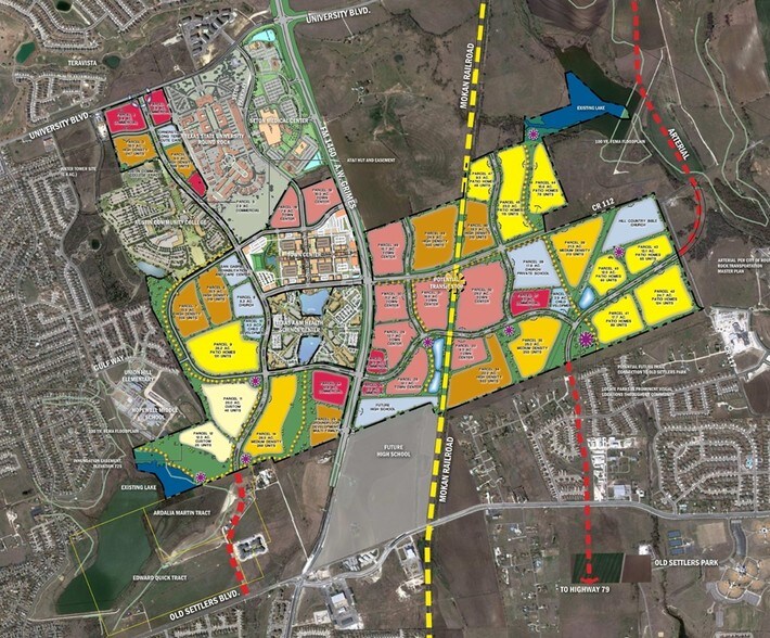 1501 University Blvd, Round Rock, TX à vendre - Plan de site – Image 2 sur 2