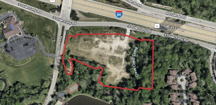 14550 South Outer Forty, Chesterfield, MO à vendre - Aérien – Image 2 sur 3