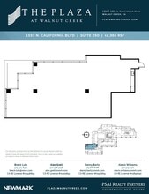 1331 N California Blvd, Walnut Creek, CA à louer Plan d’étage– Image 1 sur 1