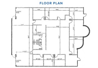 1351 Oakbrook Dr, Norcross, GA à louer Plan d’étage– Image 1 sur 1