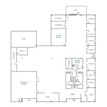 1215 Terra Bella Ave, Mountain View, CA à louer Plan d’étage– Image 2 sur 4