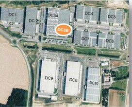 Moissy-Cramayel, SEM - Vue aérienne vue de carte