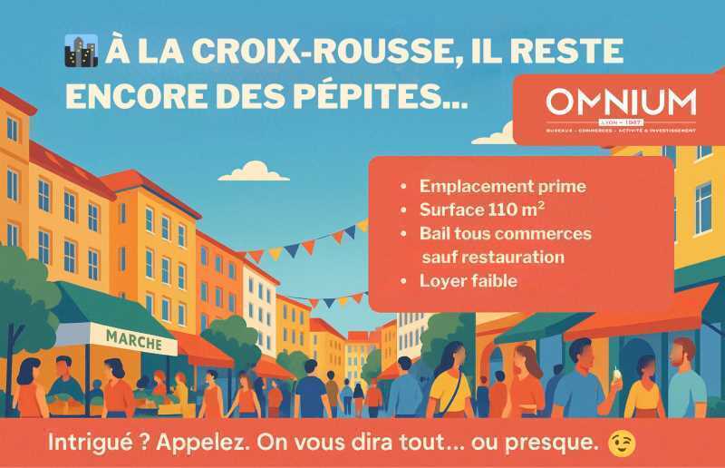 Local commercial dans Lyon à louer Photo de l’immeuble– Image 1 sur 3