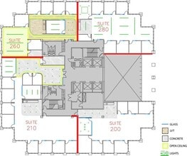 5 Park Plaza, Irvine, CA à louer Plan d’étage– Image 1 sur 8