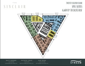 401 N Ervay St, Dallas, TX à louer Plan d’étage– Image 1 sur 1