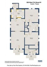 506 1/2 W 7th #1 St, Austin, TX à louer Plan de site– Image 1 sur 10