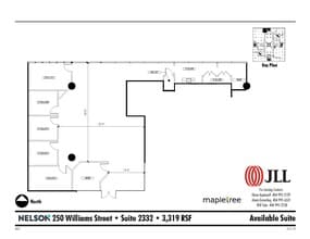 250 Williams St NW, Atlanta, GA à louer Plan d’étage– Image 1 sur 1