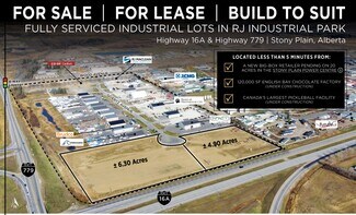 Plus de détails pour 19-21 Goertz Av, Stony Plain, AB - Terrain à vendre