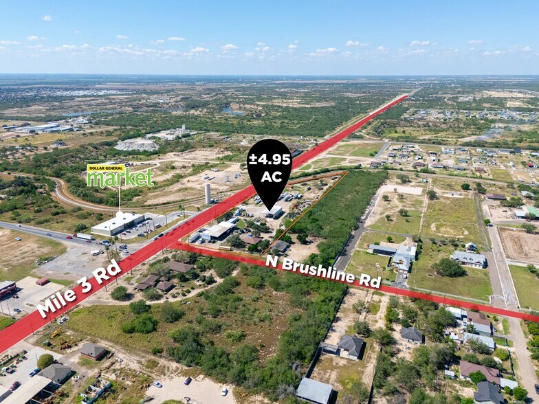 4309 N Brushline Rd, Mission, TX à vendre - Aérien – Image 3 sur 10