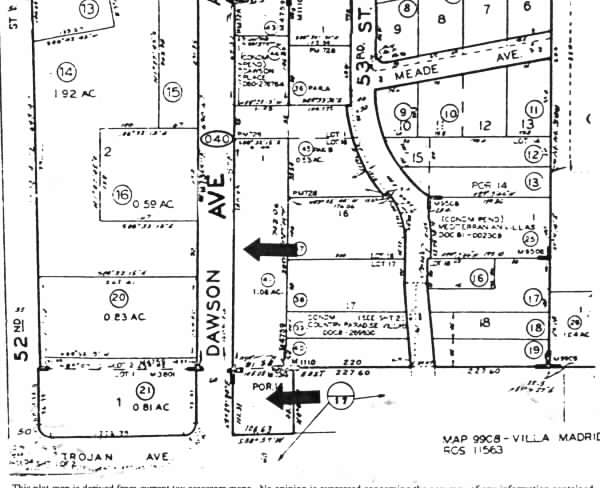 4333 Dawson Ave, San Diego, CA à vendre - Plan cadastral – Image 2 sur 16