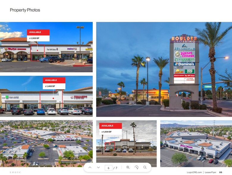 5486-5566 Boulder Hwy, Las Vegas, NV à louer - Photo de l’immeuble – Image 2 sur 9