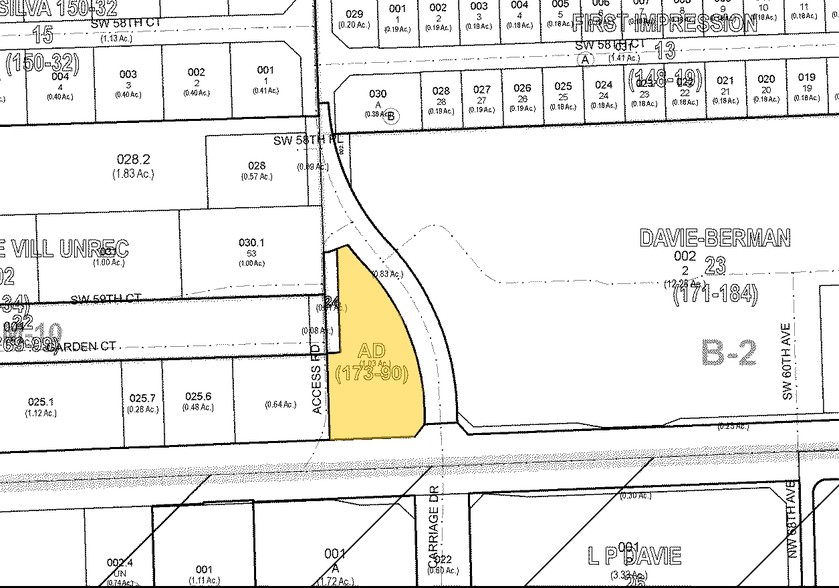 6099 Stirling Rd, Davie, FL à louer - Plan cadastral – Image 2 sur 9