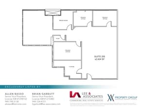 2755 Bristol St, Costa Mesa, CA à louer Plan d’étage– Image 1 sur 1