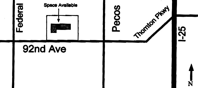 2727 W 92nd Ave, Federal Heights, CO à louer - Plan de site – Image 3 sur 18