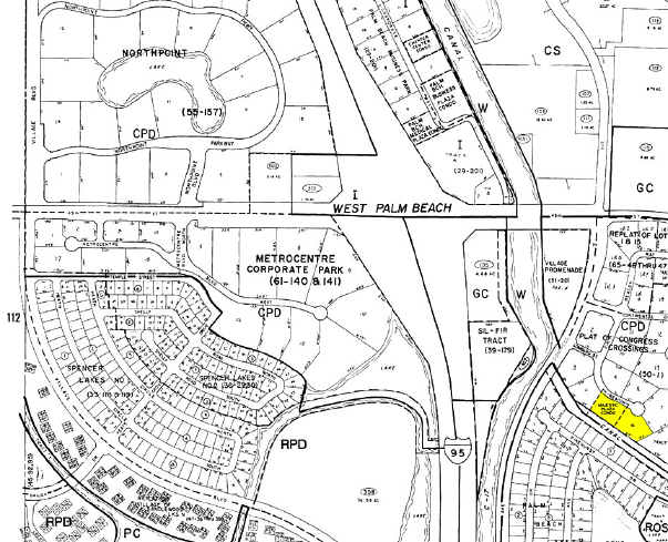 4411 Beacon Cir, West Palm Beach, FL à louer - Plan cadastral – Image 3 sur 5