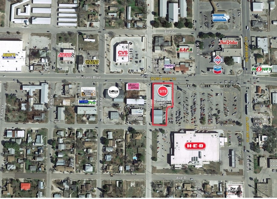 HEB Pad Site, Del Rio, TX à louer Aérien– Image 1 sur 3