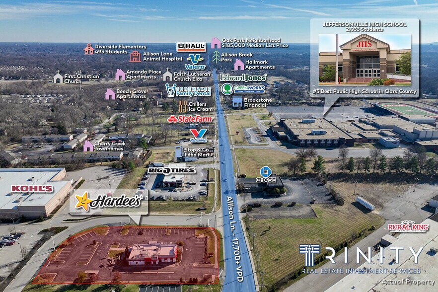 2740 Allison Ln, Jeffersonville, IN à louer - Photo de l’immeuble – Image 3 sur 17