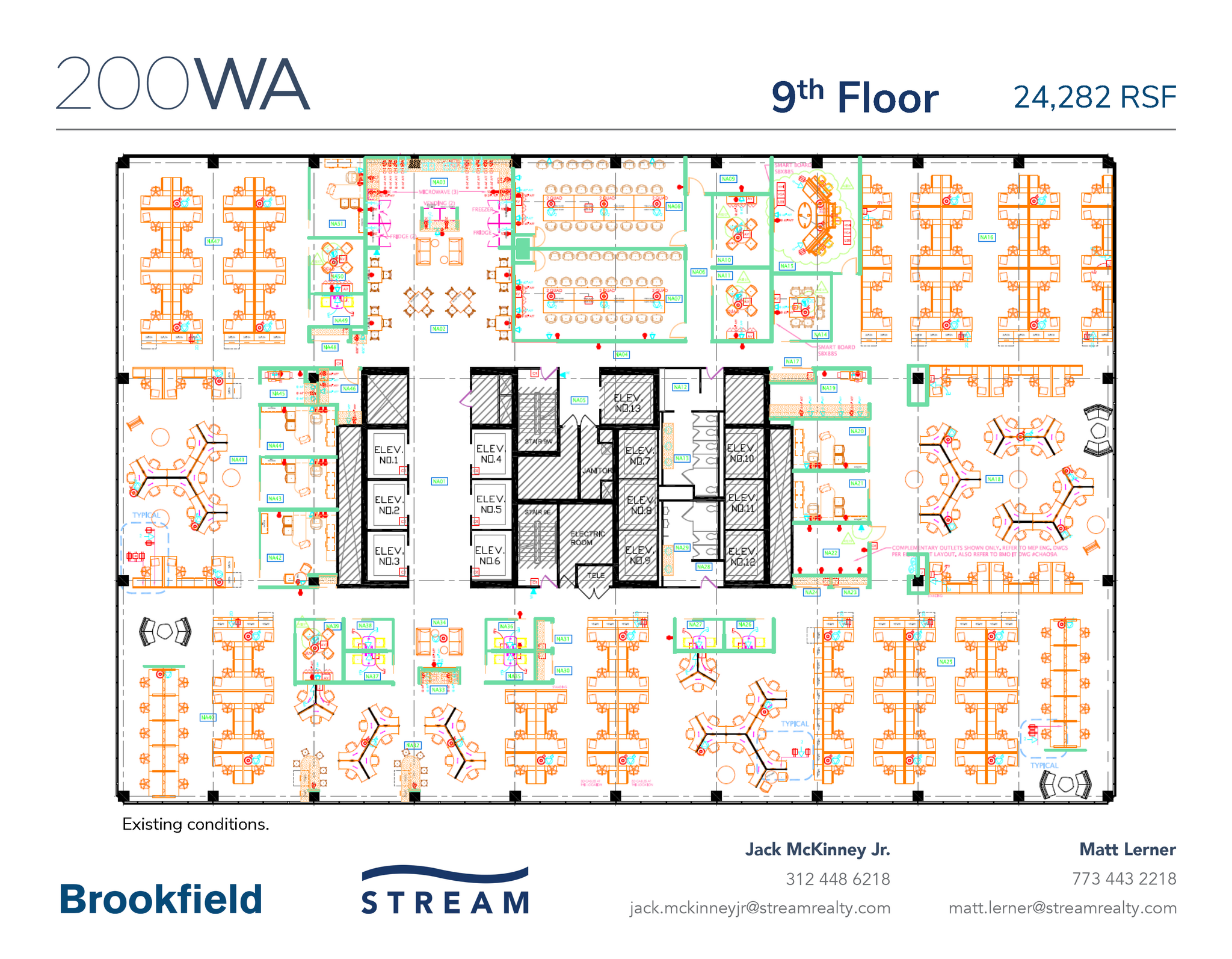 200 W Adams St, Chicago, IL à louer Plan d’étage– Image 1 sur 1