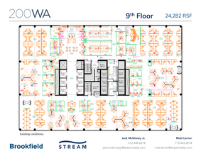 200 W Adams St, Chicago, IL à louer Plan d’étage– Image 1 sur 1