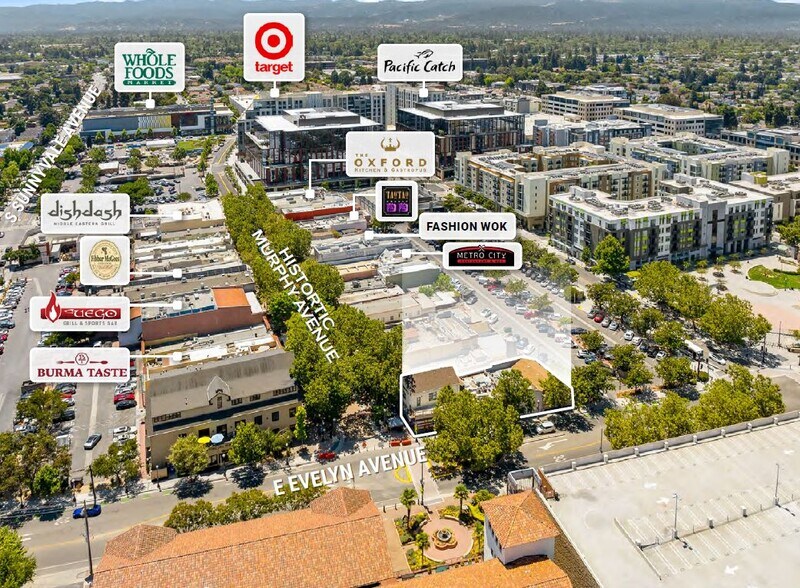 101 S Murphy Ave, Sunnyvale, CA à vendre - Photo de l’immeuble – Image 3 sur 9