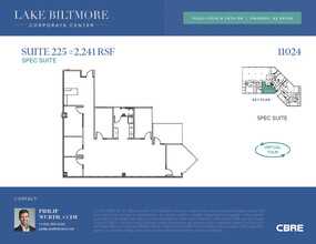 11022-11024 N 28th Dr, Phoenix, AZ à louer Plan d’étage– Image 1 sur 1