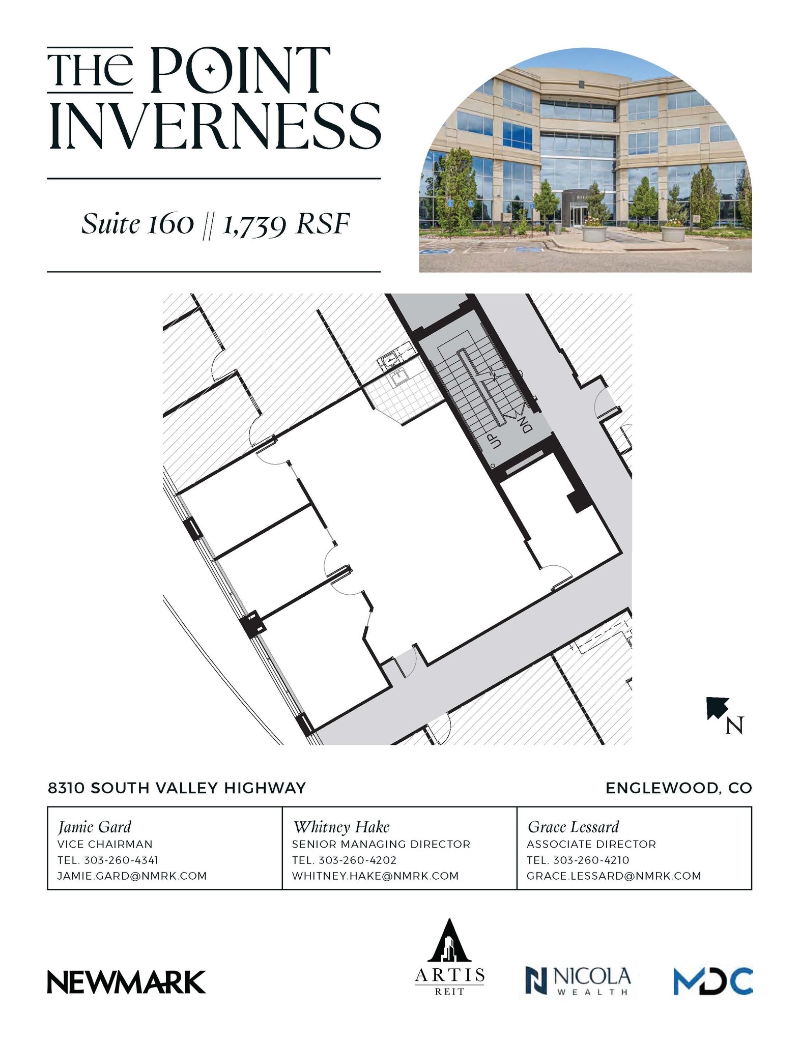 8310 S Valley Hwy, Englewood, CO à louer Plan d’étage– Image 1 sur 1