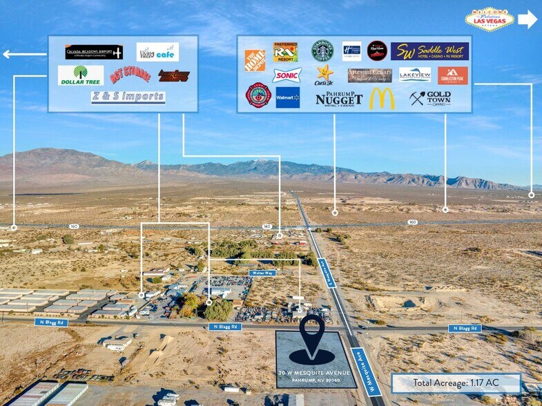 30 W Mesquite Ave, Pahrump, NV à vendre - Photo de l’immeuble – Image 1 sur 17