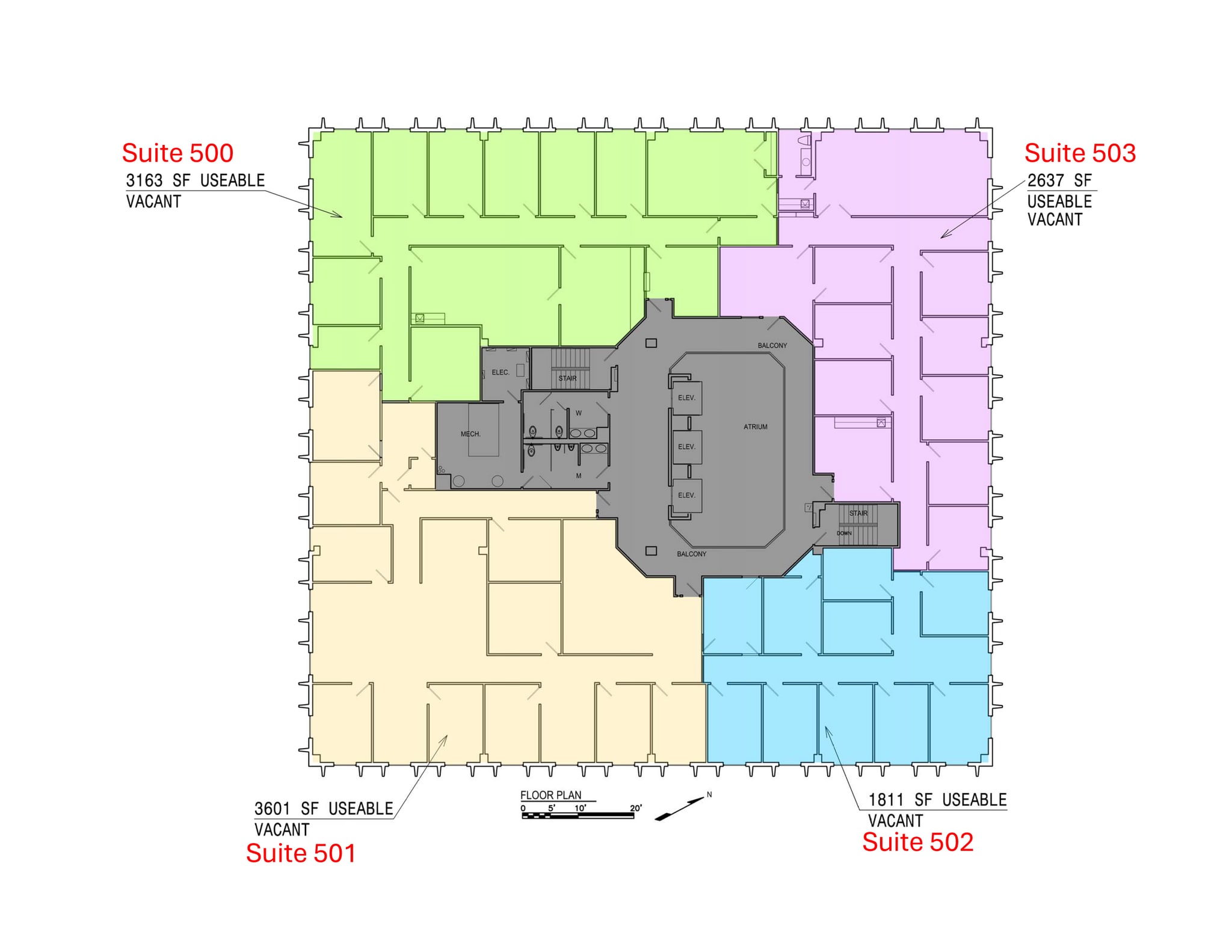 5155 Flynn Pky, Corpus Christi, TX à louer Plan d’étage– Image 1 sur 2