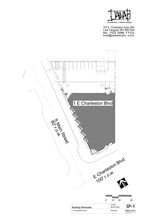 1 E Charleston Blvd, Las Vegas, NV à louer Plan de site– Image 1 sur 5