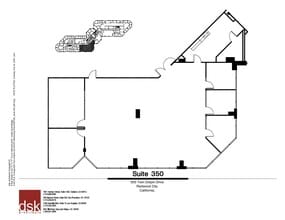 555 Twin Dolphin Dr, Redwood City, CA à louer Plan d’étage– Image 1 sur 1